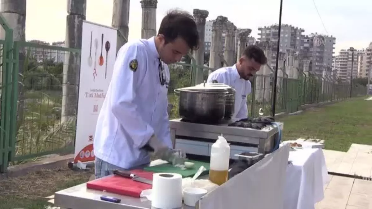 Tantuni ve kerebiç 'Türk Mutfağı Haftası'nda tanıtıldı