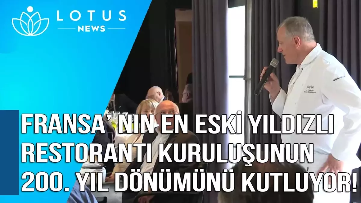 Video: Fransa'nın En Eski Yıldızlı Restoranı Kuruluşunun 200. Yıl Dönümü Kutluyor