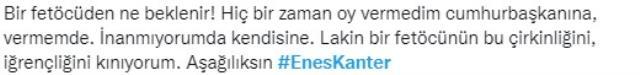 FETÖ'cü Enes Kanter'den alçak paylaşım! Sosyal medyada her kesimden tepki yağıyor