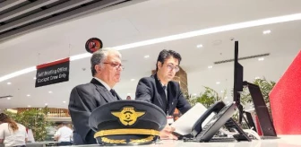 THY pilotu Ceyhan Yılmazcan, 48 yıllık meslek hayatının son uçuşunu gerçekleştirdi
