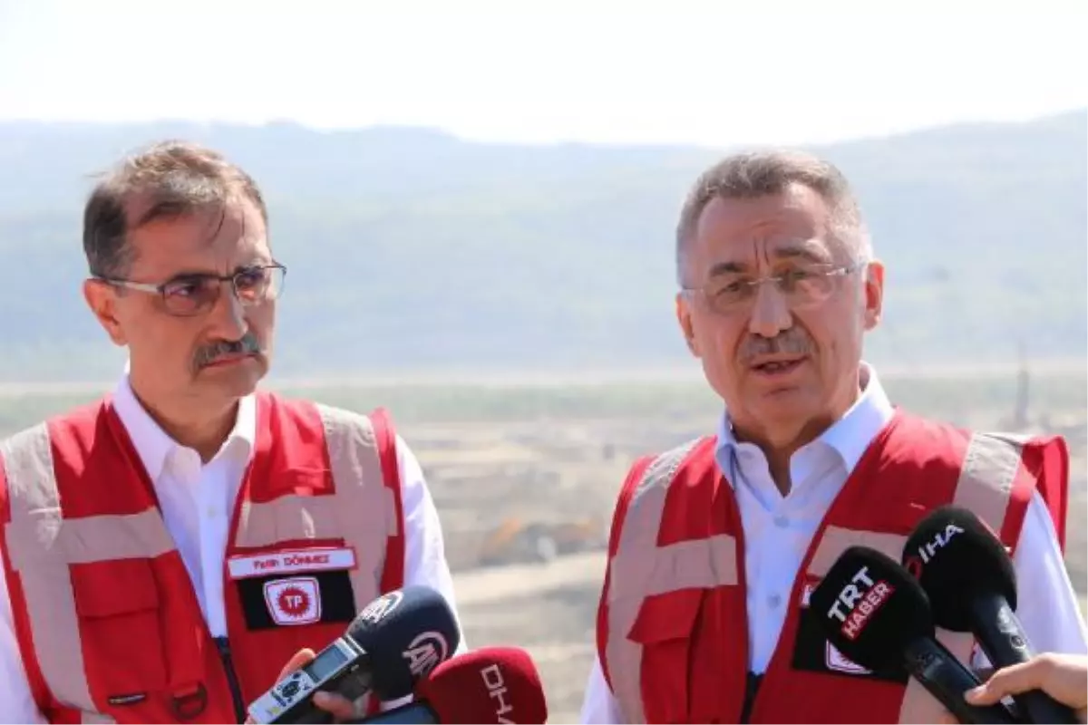 ZONGULDAK - Cumhurbaşkanı Yardımcısı Oktay: '(Karadeniz gazı) Hamdolsun proje tıkır tıkır işliyor'