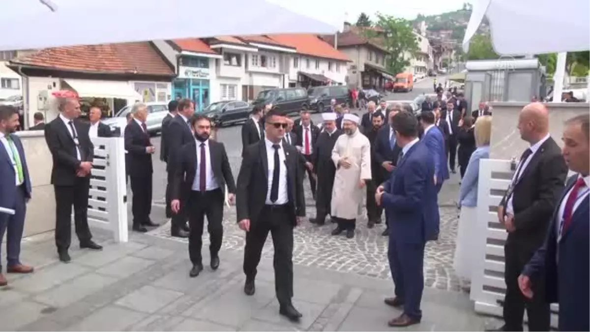 SARAYBOSNA - Türkiye'nin desteğiyle tamamlanan Bosna Hersek İslam Birliği Riyaset İdari binası açıldı (2)