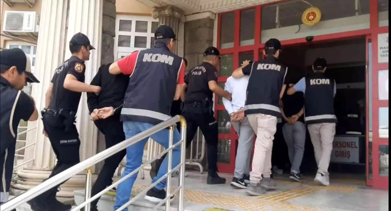 Didim'deki 'Musilaj' operasyonunda 5 tutuklama