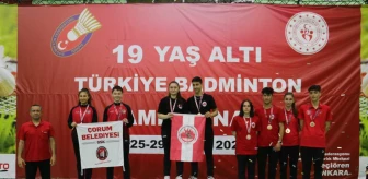 19 Yaş Altı Türkiye Badminton Şampiyonası sona erdi