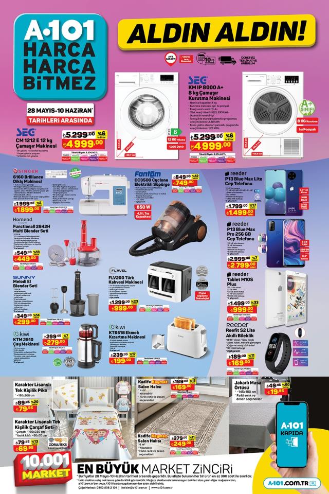 30 Mayıs A101 kataloğu: A101'e gelen ürünler! A101 bu hafta katalog ürünleri neler? A101'e gelecek ürünler ve A101 fiyat listesi...