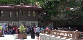 Çal Mağarası'na Arap turistlerden yoğun ilgi