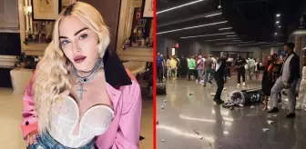 Madonna'nın da olduğu boks maçındaki yanlış silahlı saldırı alarmı izdihama neden oldu: 16 yaralı