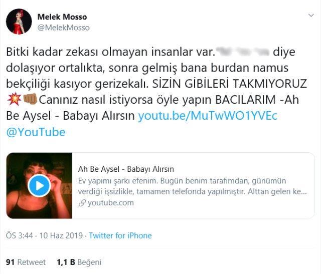 Melek Mosso ne yaptı? (VİDEO) Melek Mosso el hareketi! Melek Mosso neden sahneden indirildi? Melek Mosso ne yaptı? (VİDEO) Melek Mosso el hareketi! Melek Mosso neden sahneden indirildi?