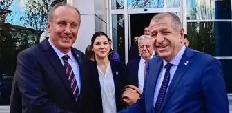 Muharrem İnce'den Zafer Partisi lideri Ümit Özdağ'a sürpriz ziyaret