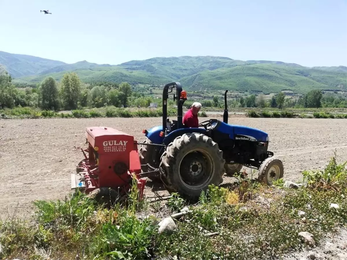 Yüzde 80 su tasarruflu çeltik ekimi yapıldı