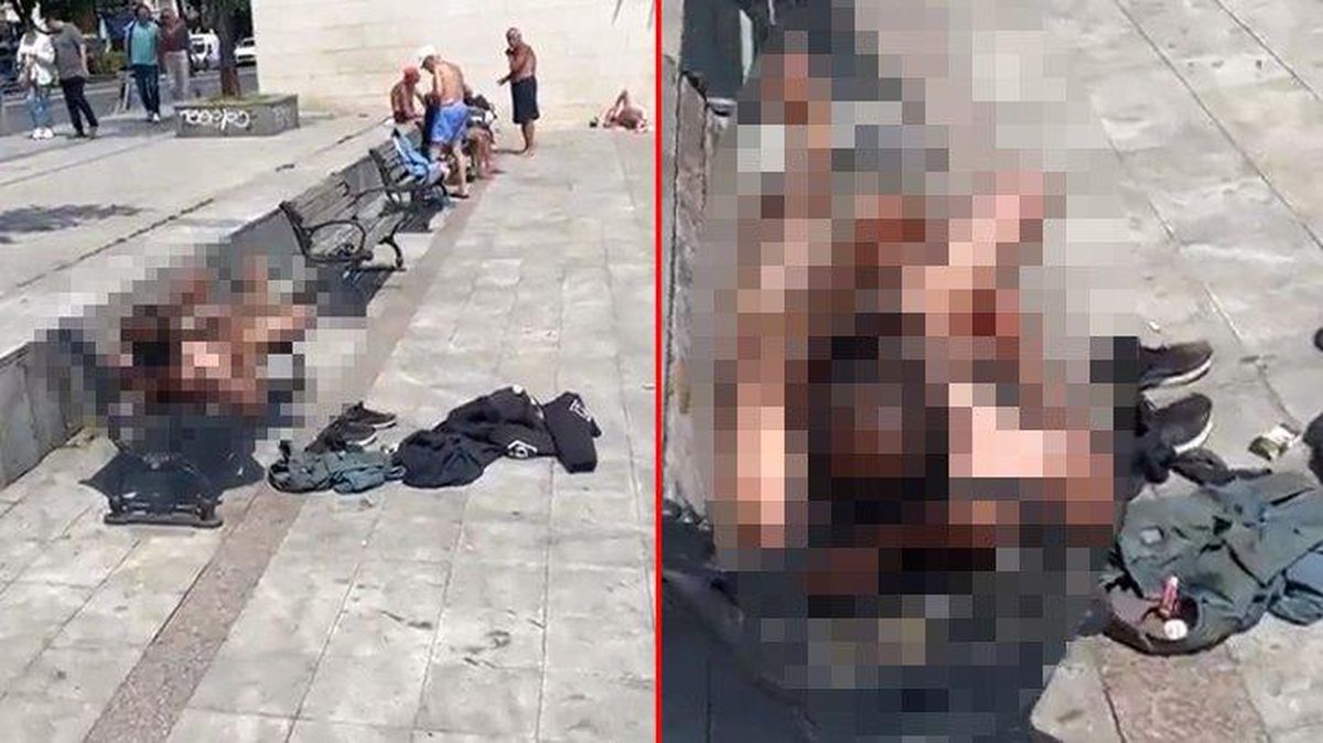 Bebek sahilde 2. video ne? Bebek'te çırılçıplak şekilde banka uzanan kim? Bebek sahilden görüntüler!