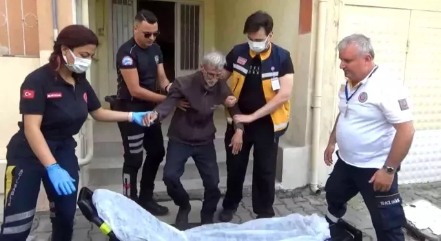 70 yaşındaki vatandaşın sundurmaya çıktığını görenler intihar girişimi sandı, gerçek ise bambaşka çıktı