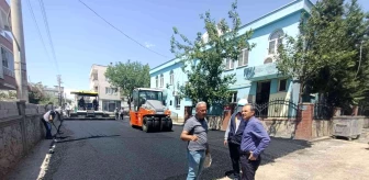 Başkan Kılınç, asfalt çalışmalarını inceledi