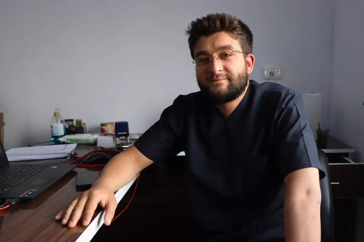 Suriye'deki fizik tedavi merkezinde savaşın yaraları sarılıyor