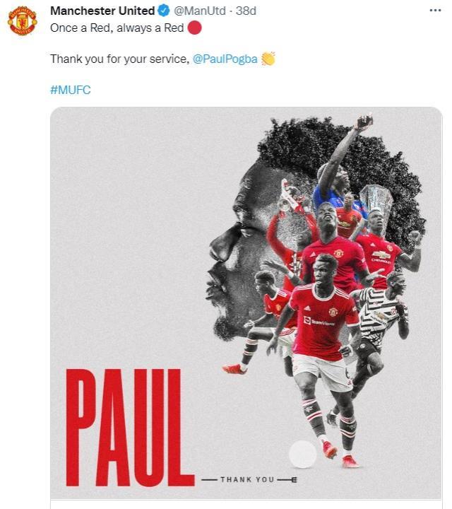 Yıllardır bekleniyordu sonunda oldu! Manchester United, yıldız futbolcuyla yolları resmen ayırdı Yıllardır bekleniyordu sonunda oldu! Manchester United, yıldız futbolcuyla yolları resmen ayırdı