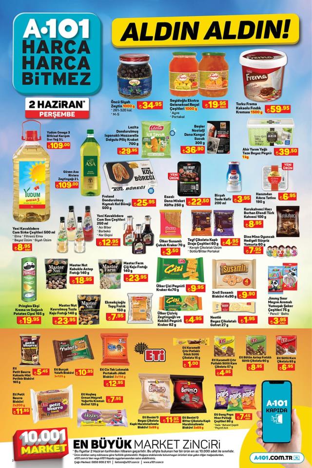 2 Haziran A101 kataloğu: A101'e gelen ürünler! A101 bu hafta katalog ürünleri neler? A101'e gelecek ürünler ve A101 fiyat listesi...