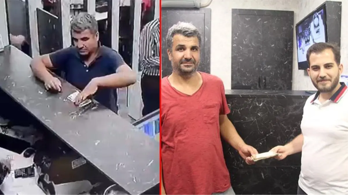 Döviz bürosundan bin euro fazla alan şahıs, parayı geri getirdi