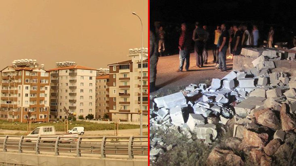 Gaziantep'te toz fırtınasının yıktığı duvarın altında kalan 2 çocuk hayatını kaybetti, 2 çocuk yaralandı