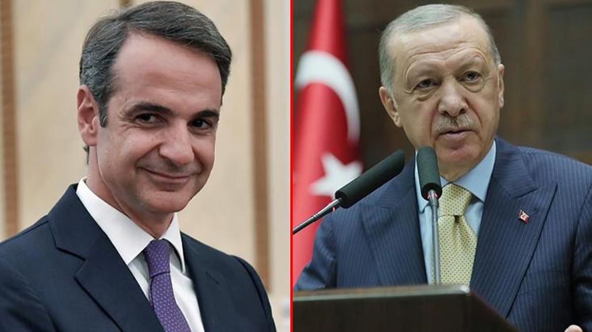 Miçotakis ateşle oynuyor! Erdoğan'ın 'Anlaşmayı bozduk' resti sonrası Keçi Adası'nı ziyaret edip asker denetledi