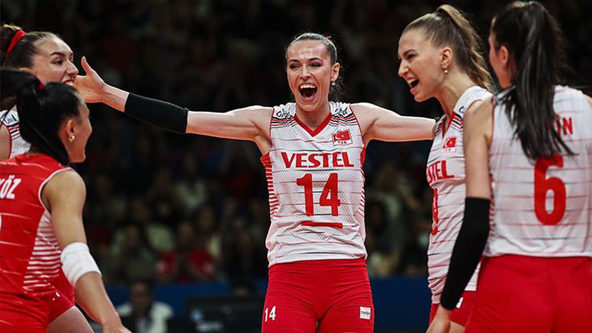 Set bile vermedik! A Milli Kadın Voleybol Takımı, Bulgaristan'ı sahadan sildi
