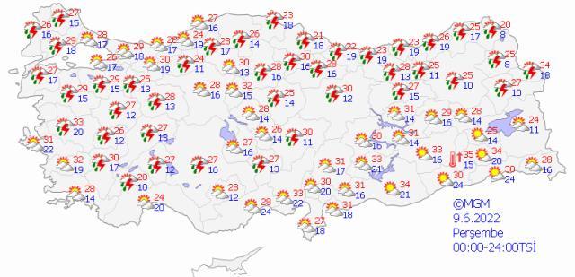 Meteorolojiden şiddetli yağış uyarısı! Öğle saatlerinde başlayıp tüm hafta boyunca etkili olacak