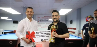 Akhisar Belediyesi Özel 3 Bant Bilardo Türkiye Şampiyonası sona erdi