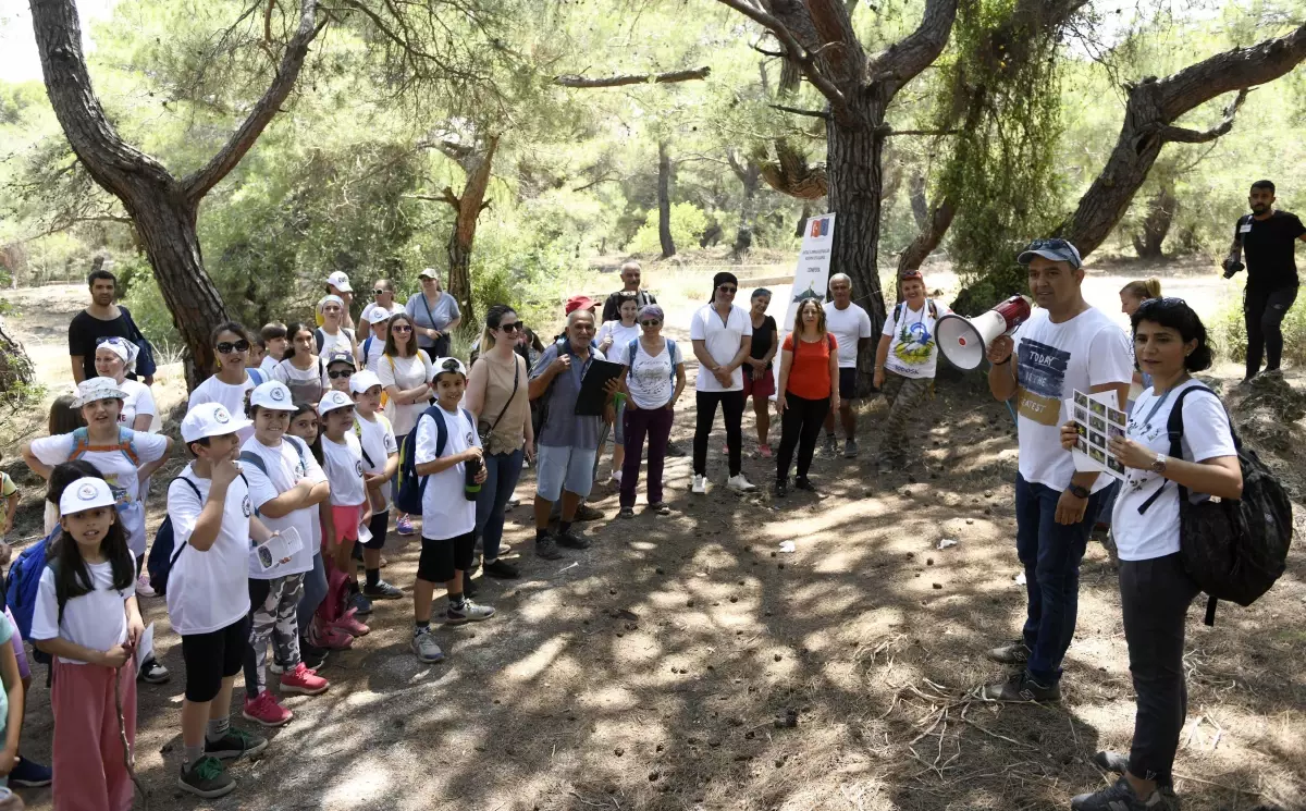 Antalya'da ormanlık alanda çevre temizliği yapıldı