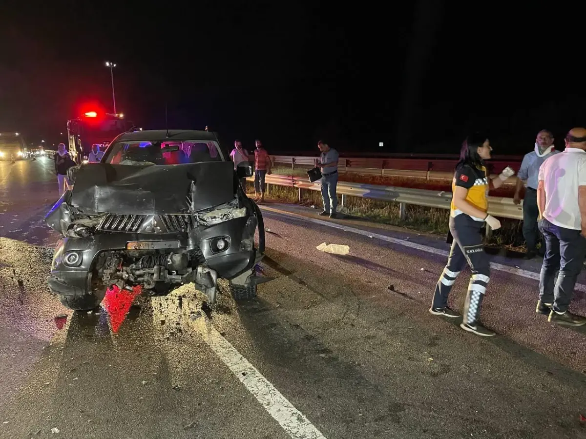 Bolu Dağı'nda zincirleme trafik kazasında 15 kişi yaralandı (2)