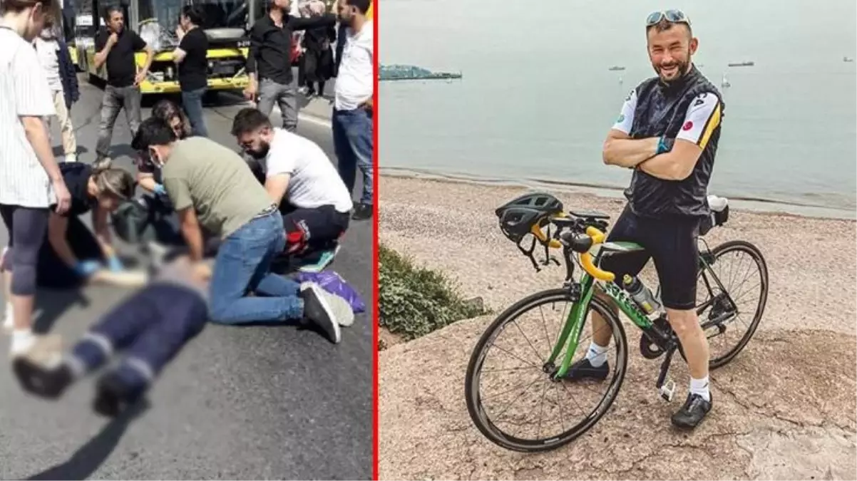 İstanbul turuna çıkan mühendise taksi çarptı! Bisikletiyle yola savrulan şahıs öldü