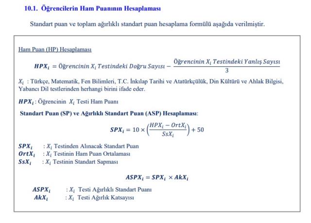 LGS Puan Hesaplama 2022: LGS puanı nasıl hesaplanır?