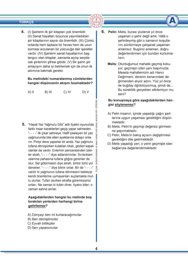 LGS soruları yayınlandı mı? MEB 2022 LGS soruları ve cevap anahtarı! LGS soruları yayınlandı mı? MEB 2022 LGS soruları ve cevap anahtarı!