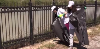 Öğrenciler topladıkları çöpleri sanat eserine dönüştürecek