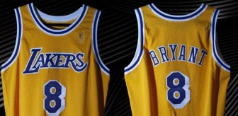 Servet ödediler! Kobe Bryant'ın çaylak sezonunda giydiği forma satıldı