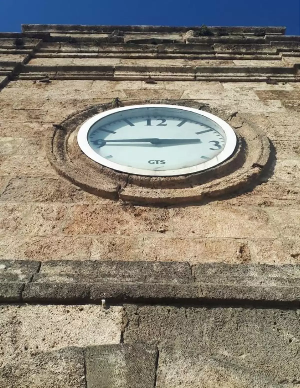 The original clock of the historical Clock Tower got stolen and replaced with a plastic one