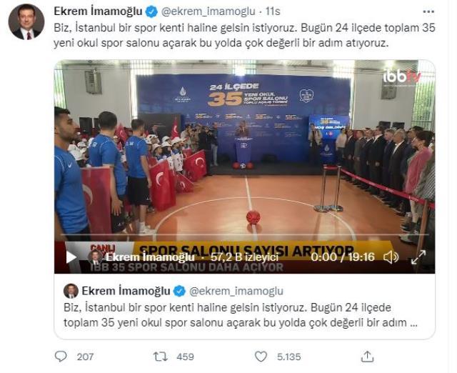 AK Partili Göksu'dan İmamoğlu'nun toplu spor salonu açılışına tepki: Kurdele belediyeciliği