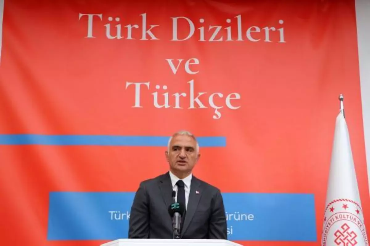 (TEKRAR) ANKARA - Bakan Ersoy: 'Dizi ihracatı hedeflerimizi daha yukarı çekiyoruz'