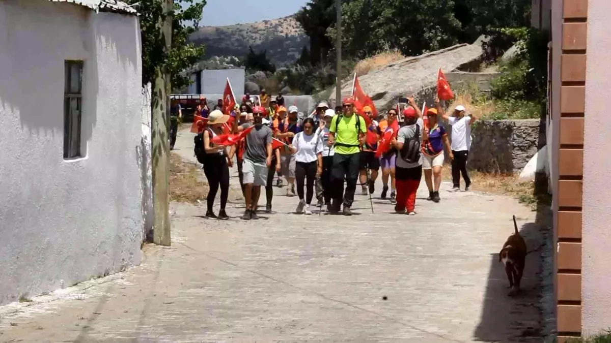 Çanakkale Savaşları kahramanı 'Yahya Çavuş' anısına yürüdüler