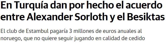 Dengeleri bozacak transfer! Sörloth, Süper Lig devine imzayı atıyor Dengeleri bozacak transfer! Sörloth, Süper Lig devine imzayı atıyor