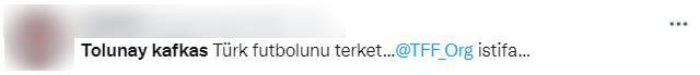 U18 Milli Takımı'nda herkesi ayağa kaldıran olay! Tolunay Kafkas istifaya çağrılıyor