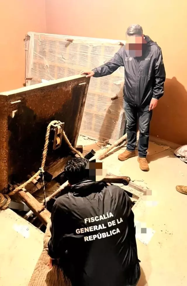 ABD-Meksika sınırında 242 metre uzunluğunda bir 'narko-tünel' daha bulundu