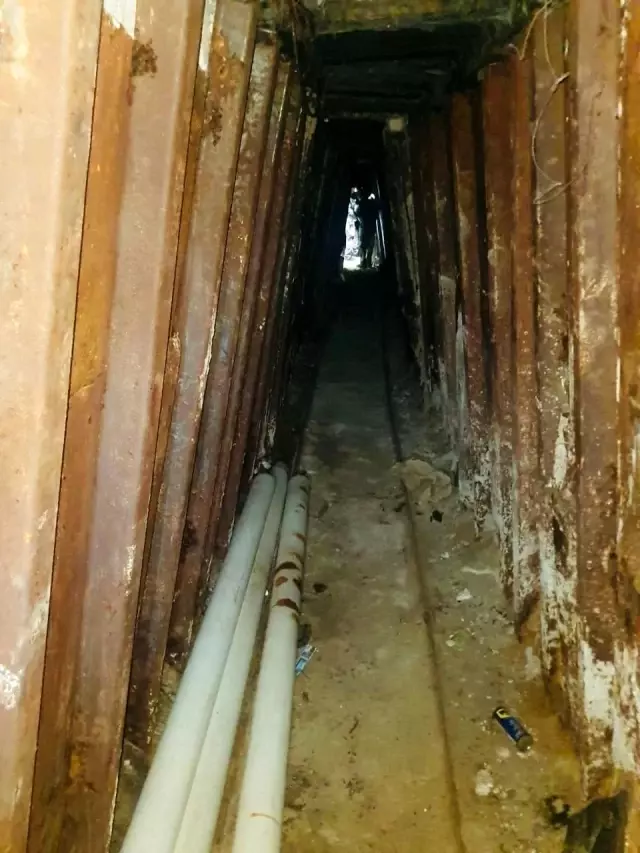 ABD-Meksika sınırında 242 metre uzunluğunda bir 'narko-tünel' daha bulundu