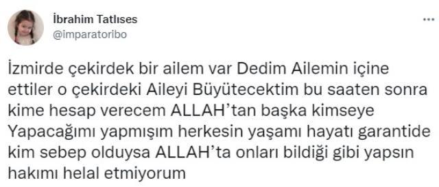 'Ailemi mahvettiniz' diyen İbrahim Tatlıses, isim vermeden verip veriştirdi