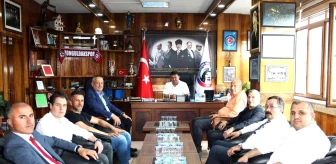 Zonguldak Kömürspor'un yeni yönetiminden GMİS'e ziyaret