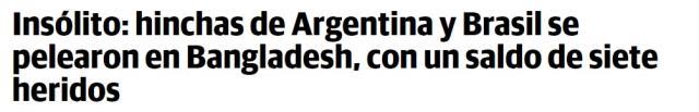 Bangladeş'te akıl dışı olay! 'Brezilya mı daha iyi Arjantin mi?' kavgasında 7 yaralı