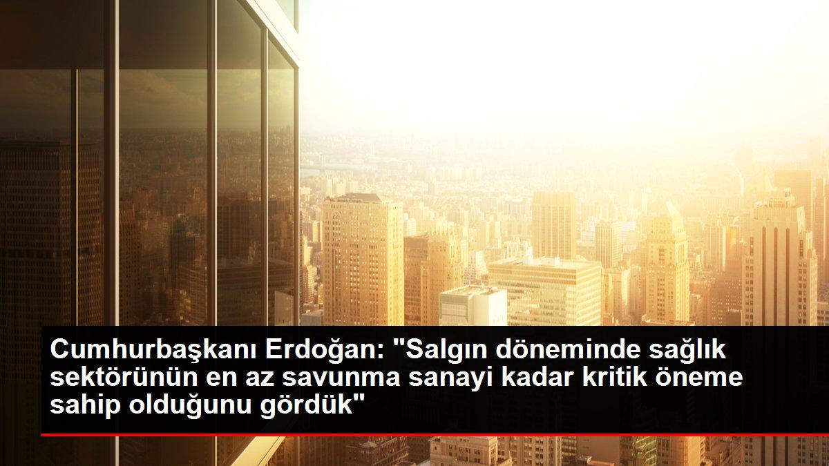 Cumhurbaşkanı Erdoğan, Boğaziçi Üniversitesi Kandilli Bilim, Teknoloji ve Araştırma Binası'nın açılışında konuştu: (1)