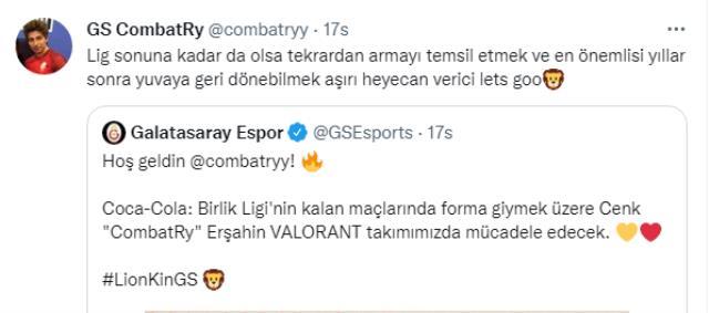 Galatasaray Espor'dan bir yeni transfer daha! Eski şampiyon takıma geri dönüyor