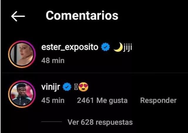 Vinicius Junior'ın, ünlü oyuncuya yazdıkları ifşa oldu: Göğüslerim çok fit benimle tanışmak ister misin Vinicius Junior'ın, ünlü oyuncuya yazdıkları ifşa oldu: Göğüslerim çok fit benimle tanışmak ister misin