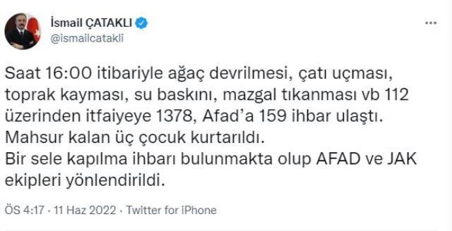 Ankara'dan gelen görüntüler korkunç! Sel nedeniyle araçlar suya gömüldü, binaların çatısı uçtu