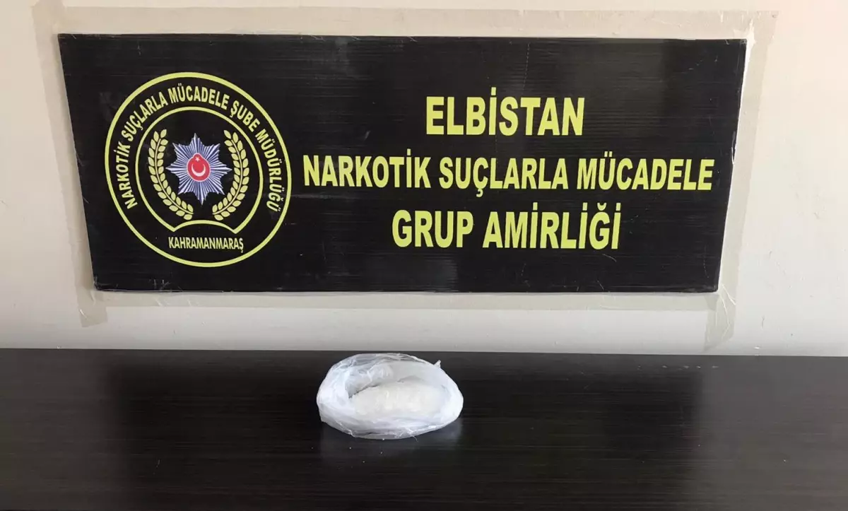 Kahramanmaraş'ta aracında uyuşturucu bulunan zanlı tutuklandı
