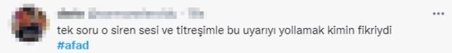 AFAD'ın milyonlarca telefona yolladığı Hayati Uyarı Bildirimi sosyal medyada gündem oldu